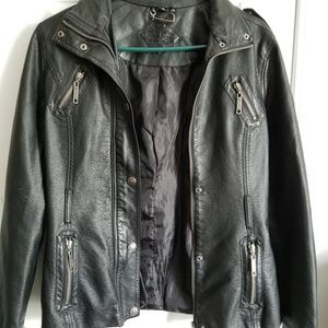 Fux leather jacket